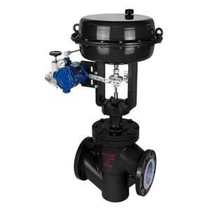 COVNA Pneumatic Flange Globe <b>Valve</b> Pneumatic Fluorine Lined <b>Control</b> <b>Valve</b> with Positioner - Product Image 6