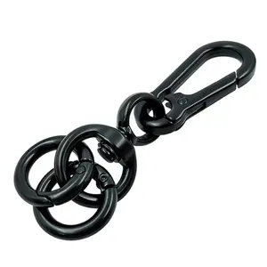 Vente chaude créatif de haute qualité mousqueton clip verrouillage clé boucle camping escalade randonnée porte-clés