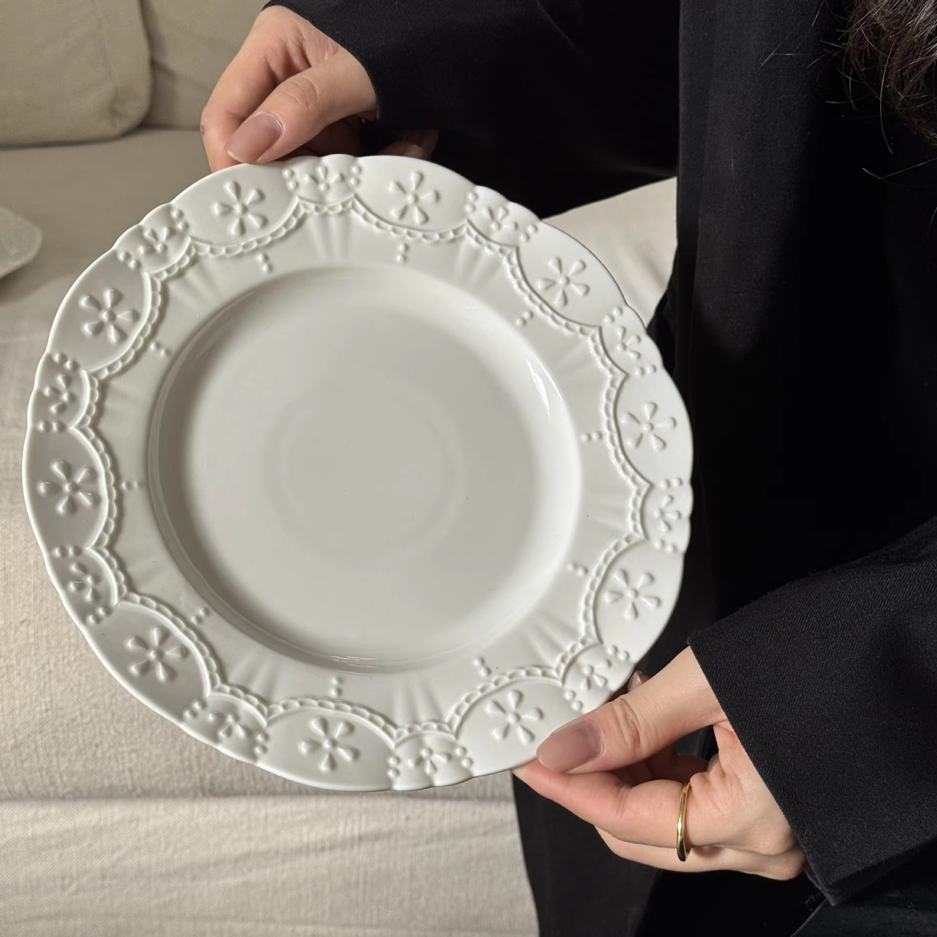 Plaque de 8 pouces 20,5*2 cm
