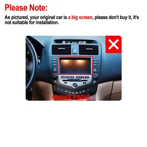 Autoradio 9,<span class=keywords><strong>7</strong></span> pouces pour Honda Accord <span class=keywords><strong>7</strong></span> 2003-2008, lecteur multimédia vidéo style Tesla, CarPlay, Android Auto, GPS, Navi, DSP, stéréo, caméra 360° - Product Image 2