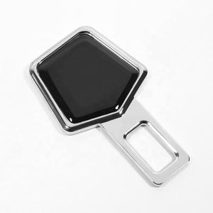 カスタムロゴユニバーサル車シートベルトアラームストップクリップポリエステル素材車の安全バックルアラームキャンセラー - Product Image 6