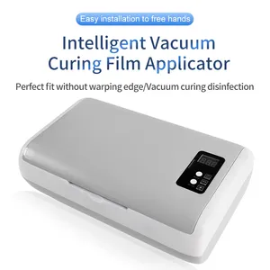 UV-Film härtung sbox für Handy-Bildschirm Weich glas Explosions geschützte Folie Automatischer Applikator Vakuum-Lamini maschine
