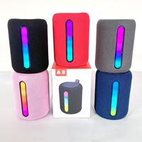 X619 Haut-parleur portable de haute qualité avec subwoofer sans fil mini LED RVB pour utilisation en extérieur, fabriqué en Chine