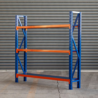 Étagère de rangement pour pneus en acier à 4 niveaux, 800 kg, 1000 kg, 1200 kg, protégée contre la corrosion, revêtement en poudre, rangement de garage