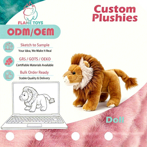 <span class=keywords><strong>Peluche</strong></span> Realistico di <span class=keywords><strong>Leone</strong></span> Personalizzato, Giocattolo di <span class=keywords><strong>Peluche</strong></span> di <span class=keywords><strong>Leone</strong></span> <span class=keywords><strong>Bianco</strong></span>, Regalo di Compleanno per Bambini, Mascotte della Fauna Selvatica - Product Image 2