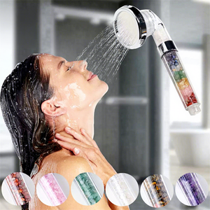 Vente en gros de <span class=keywords><strong>pierres</strong></span> <span class=keywords><strong>précieuses</strong></span> naturelles de guérison, éclats de cristaux chakra colorés, éclats de cristaux pour douche, <span class=keywords><strong>pierres</strong></span> pour douches à cristaux - Product Image 2