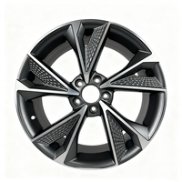 Jantes de voiture personnalisées 5X108 5x112 5x114.3 5x120 PCD en alliage, jantes de voiture de 17, 18, 19 pouces