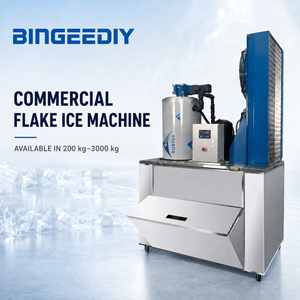 Professional Large Capacity Commercial OEM Customizable Automatic 300kg/24h Flake <b>Ice</b> <b>Machines</b> for Various Industries Wide Capac - Product Image 1