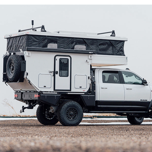 Pop Top-<span class=keywords><strong>Camper</strong></span> todoterreno para camión, 4x4 cama plana, camioneta, venta - Product Image 1