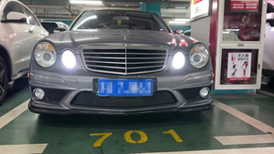 Spoiler paraurti anteriore in fibra di carbonio per Mercedes <span class=keywords><strong>Benz</strong></span> E55 E63 <span class=keywords><strong>W211</strong></span> 2004-2006 - Product Image 2
