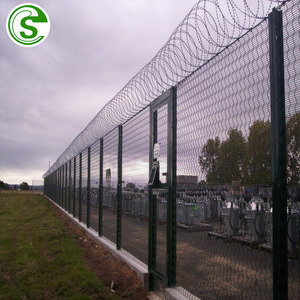 <span class=keywords><strong>358</strong></span> hàng rào an ninh chống trộm Hàn lưới hàng rào <span class=keywords><strong>358</strong></span> chống leo lên hàng rào Bảng điều khiển với dao cạo dây thép gai - Product Image 6