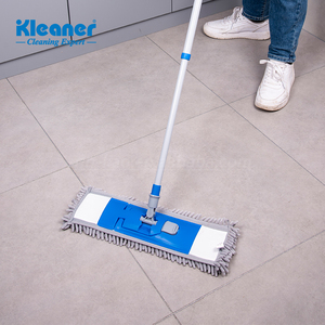 Fregona plana de microfibra <span class=keywords><strong>Kleaner</strong></span> de alta calidad de 40cm, fregona de chenilla de alta absorción fácil de limpiar el suelo - Product Image 4