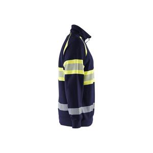 BLAKLADER-Pull haute visibilité 355311588933XXXL Bleu marine/jaune-EAN 7330509830680 HI-VIS WORKWEAR - Product Image 4