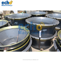 H6800 CJ412 UJ440i Cone Crusher Wear Parts Manteau et doublure concave pour le concassage de minerai de sable de gravier