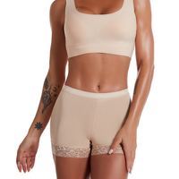 Sous-vêtements rembourrés pour femmes, faux fessier, rehausseur de fesses et de hanches, culotte sculptante sans couture, shorty, shapewear