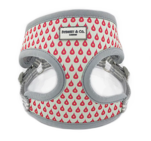 Großhandel Luxus Bestseller Hunde halsband Geschirr Leine Set Mehrfarbig bedruckte verstellbare Schutzs chnalle Hunde geschirr - Product Image 2