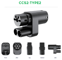 Nouvel adaptateur JET CCS2 vers Type2 Tesla EV compatible avec Tesla Model S/X Garantie 1 an Rétrofit/Amélioration