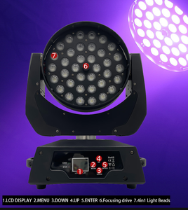 <span class=keywords><strong>Led</strong></span> <span class=keywords><strong>Zoom</strong></span> <span class=keywords><strong>36x10W</strong></span> <span class=keywords><strong>RGBW</strong></span> <span class=keywords><strong>4in1</strong></span> <span class=keywords><strong>LED</strong></span> nhỏ di chuyển đầu ánh sáng vũ trường ánh sáng sân khấu <span class=keywords><strong>DMX</strong></span> rửa mini <span class=keywords><strong>LED</strong></span> di chuyển đầu - Product Image 6