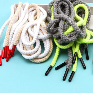 Tali Bulat Katun Poliester Model Terbaru <span class=keywords><strong>2026</strong></span>, Warna Sesuai Pesanan, Grosir, Modis, untuk Tali Sepatu & Ujung Logam (Aglets) - Product Image 4