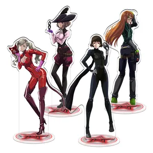 16CM PERSONA 5 P5 JOKER Niijima game toy derivatives Acrylic Stand figures dolls for player fans