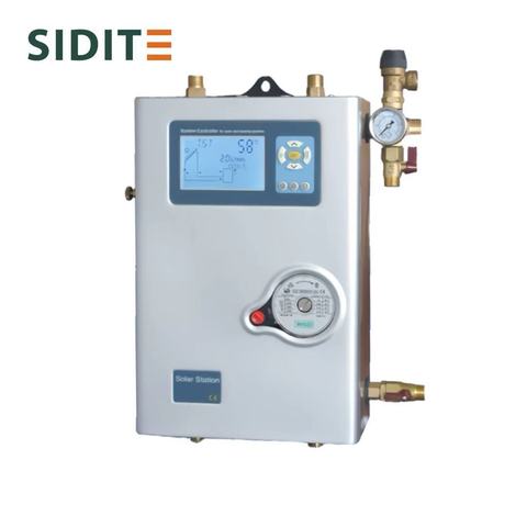 All-in-One Solar Workstation - Flow/Pressure/Temperature Control Unit for Split & Pressure Solar Systems
