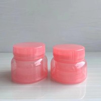 Plastique PP 50g100g150g large bouche double pot de crème cosmétique crème masque pot emballage