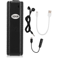 Enregistreur vocal QZT Q70, capacité d'enregistrement de 500 heures - Enregistreur sonore pour conférences/réunions
