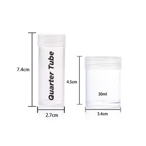 Envase de Plástico Transparente de 30 ml para Muestras, Dispensador de Polvo y Partículas, Envase General - Product Image 1