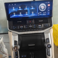 Kit de conversion LC200 vers LC300 avec écran tactile Android de 12,3 pouces pour Toyota Land Cruiser LC200 2008-2021, kit complet
