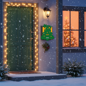 Boîte aux lettres de Noël ALUBOX, décoration festive d'extérieur avec porte-clés - Product Image 3