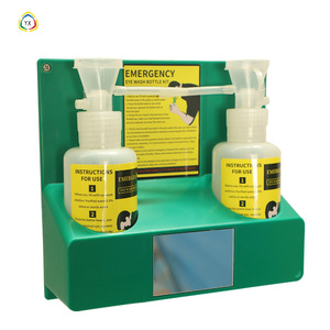 Estación <span class=keywords><strong>de</strong></span> Lavado Ocular Portátil <span class=keywords><strong>de</strong></span> 500 ml <span class=keywords><strong>de</strong></span> Solución Salina, Adecuada para Laboratorio, Seguridad, Emergencias, Botella <span class=keywords><strong>de</strong></span> Lavado Ocular <span class=keywords><strong>de</strong></span> <span class=keywords><strong>Pared</strong></span> - Product Image 5