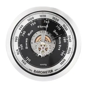 Acurite Wetterstation uhr 159 mm Metall 950-1060 kpa Barometer für Industrie