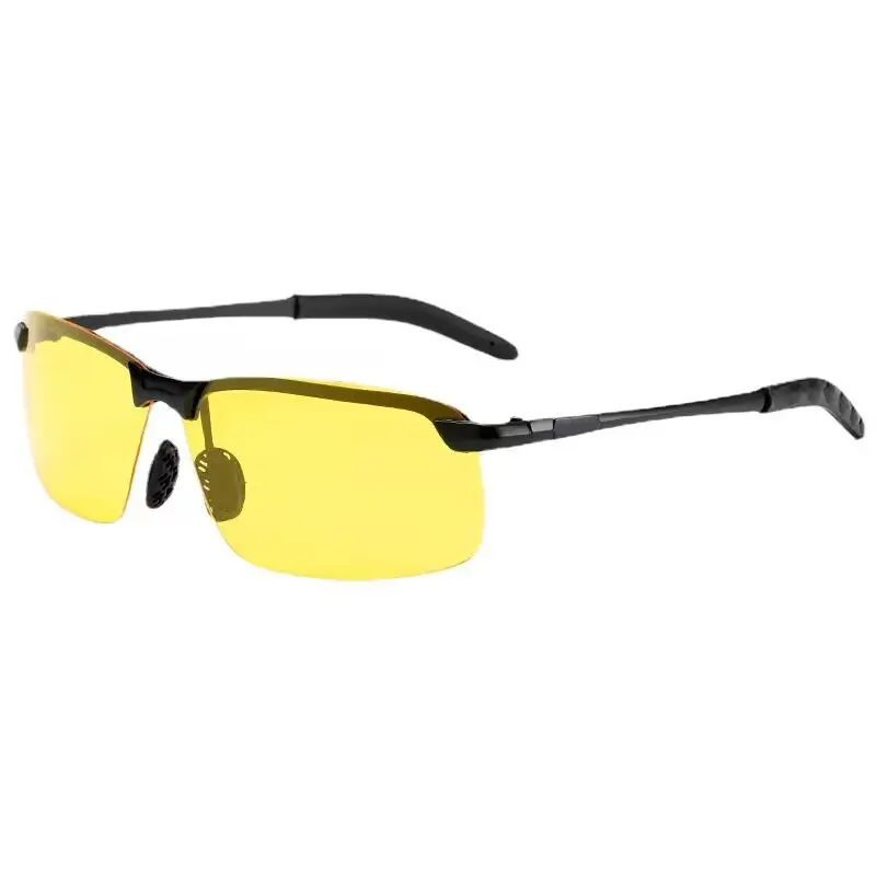 Gafas de visión nocturna para hombre para ciclismo, gafas protectoras deportivas para conducir, lentes amarillas, gafas de sol 2023, gafas de visión nocturna para ciclismo