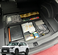Organisateur de coffre arrière en PP pour RAV4 2026 – Boîte de rangement dissimulée pour bagages, accessoires de décoration intérieure