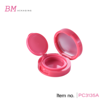 Échantillon de conditionnement de mini-cushion BB Air 2g, conteneur de maquillage rond, petit fond de teint en cushion pressé avec miroir
