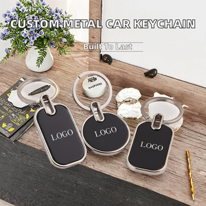 Car Brand Cartoon Keychain Advertising Promotional Gift Metal Digital Printing Logo Zinc Alloy Earth Day Hotel Blank Keychain - Product Image 2