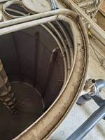 Cuve de réaction industrielle en acier duplex 2205, cuve de fusion et de dissolution de cuivre haute performance pour la production de lithium en construction à l'étranger