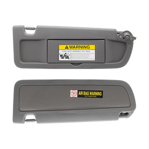Parasol para coche Honda Civic 2006-2011, gris oscuro, lado derecho, 83280-SNA-A01ZA, instalación con hebilla de PVC para el techo - Product Image 2
