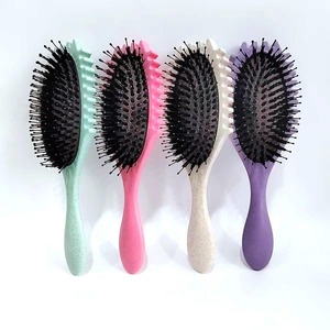 Pettine compatto in Nylon per tutti i tipi di capelli che modellano arricciatura che definisce caratteristiche antistatiche