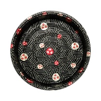 Lebensmittel großhandel Einweg-Lebensmittel behälter zum Mitnehmen Kunststoff behälter Runde Sushi-Tablett mit klarem Deckel