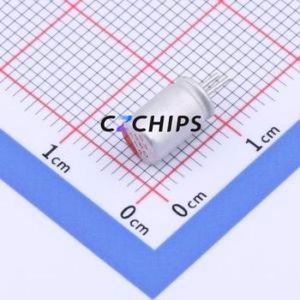 ตัวเก็บประจุแบบแข็ง EPPC1C101M0508BS ชนิด Through Hole (THT), ขนาด D5xL8 มม. 100uF 20% 16V 2.1A 100kHz - Product Image 1