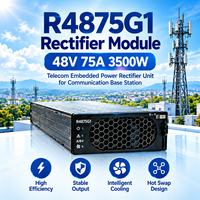 Module redresseur haute efficacité R4875G1 53,5 V 4000 W à branchement à chaud pour alimentation télécom de communication
