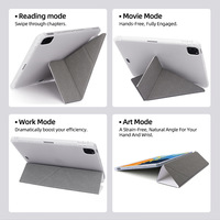 Housse pour iPad en cuir PU antichoc avec support pliable et porte-crayon pour iPad Air 6 7 Air 5 Pro 4 Vente en gros personnalisée