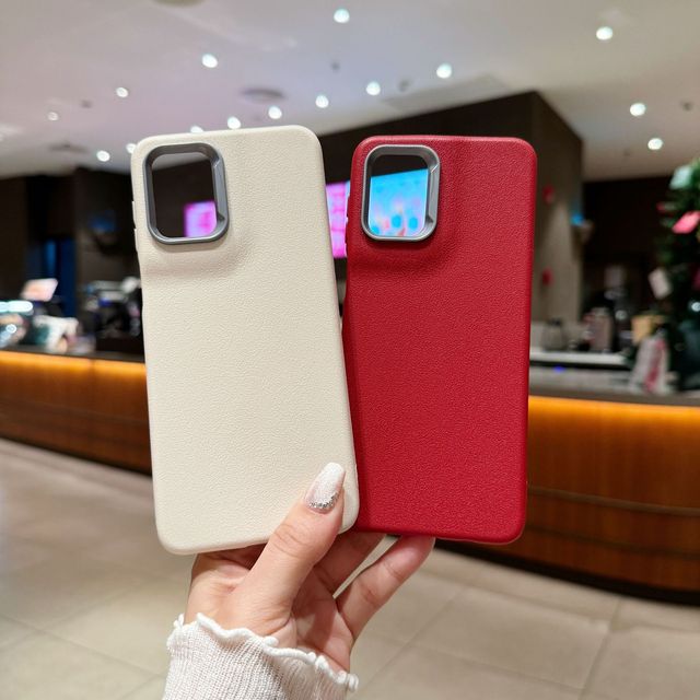 Minimalist Fashion Style with Leather-like Texture for Motorola G55 G35 G30 G85 Phone Case for Daily Use