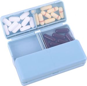 New <b>7</b> Days Weekly Foldable Travel Pill Box <b>Tablet</b> Storage Case Container Dispenser Organizer - Product Image 4