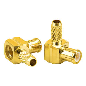 Разъем MCX-C-JW1.5 (папа) угловой для коаксиальных кабелей RG316 и RG174, обжимной, 0-6 ГГц - Product Image 5