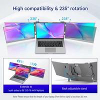 Moniteur portable d'usine 16 pouces IPS, extension d'écran triple pour ordinateur portable, double affichage FHD 1200P pour ordinateurs portables de 13 à 17 pouces