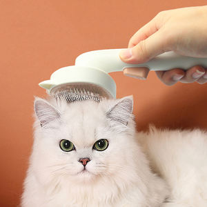 หวีสำหรับสัตว์เลี้ยงแมวหวีดีไซน์น่ารักลบด้วยปุ่มเดียว - Product Image 2