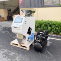 Machine de tri optique intelligente pour riz, grains de café et céréales avec valves d'éjection optiques IA