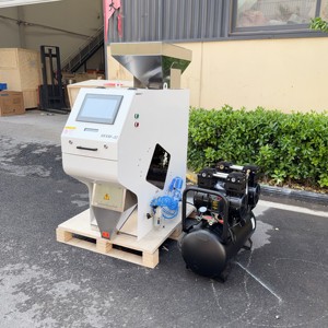 Machine de tri optique intelligente pour riz, grains de café et céréales avec valves d'éjection optiques IA - Product Image 5